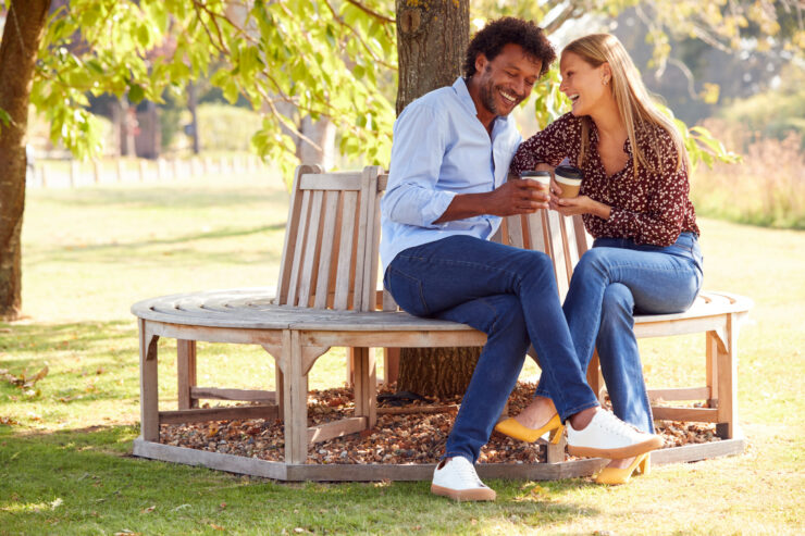 Mature Couple on a date